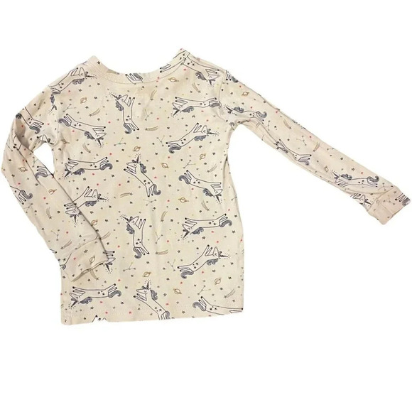4T Gap Organic Cotton Unicorn Pajama Set, Long Sleeve - Picture 2 of 6